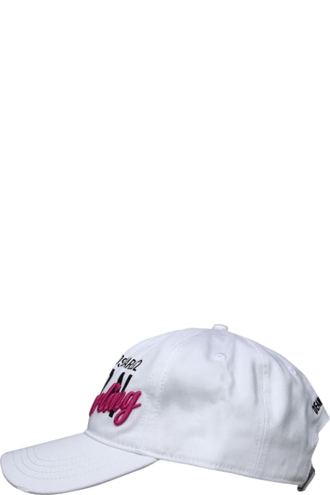 Hats for Women Dsquared2 Icon Logo Baseball Cap