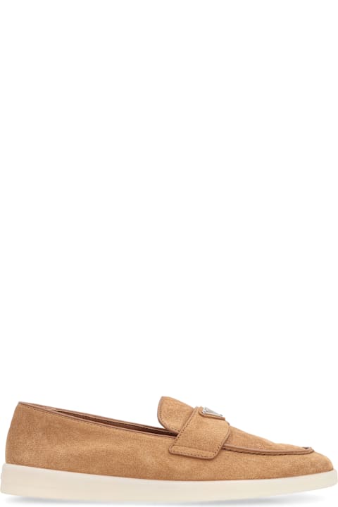 Prada Loafers & Boat Shoes for Women Prada Suede Loafers