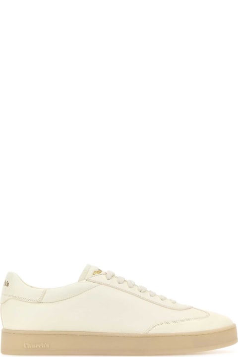 Church's for Men Church's Ivory Leather Largs 2 Sneakers