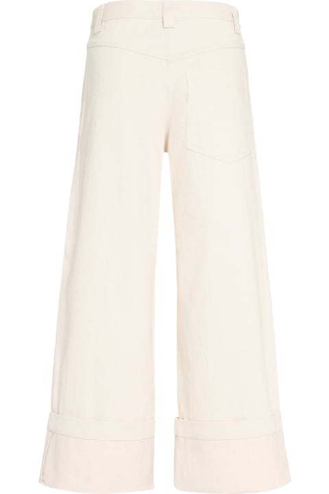 Moncler Genius Pants & Shorts for Women Moncler Genius 2 Moncler 1952 - High-waist Wide-leg Trousers