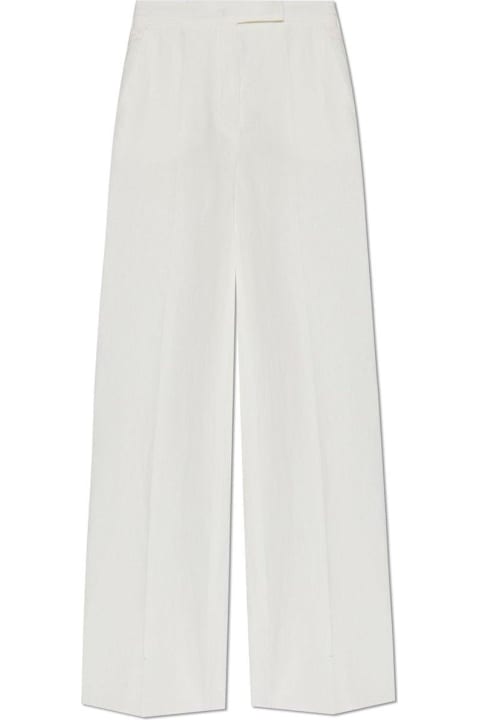 Max Mara for Women Max Mara Pleat Detailed Wide Leg Trousers