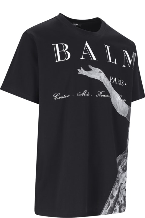 メンズ Balmainのトップス Balmain Printed T-shirt