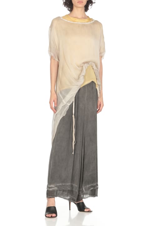 Sanctamuerte Clothing for Women Sanctamuerte Viscose And Silk Pants