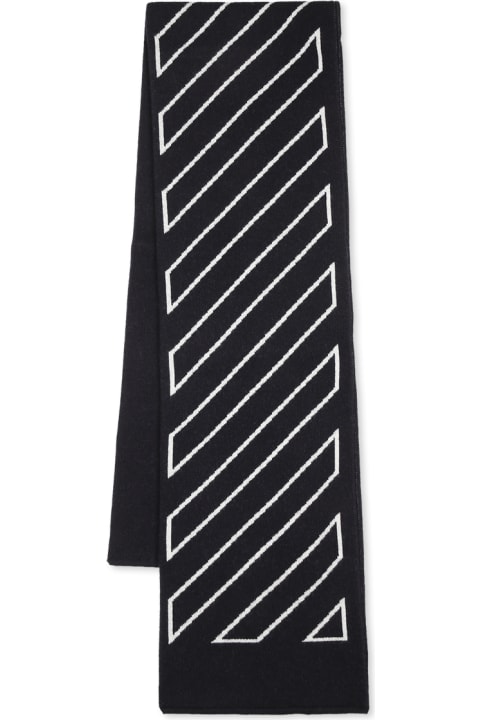 Off-White Accessories & Gifts for Boys Off-White Black Scarf For Boy With Arrows