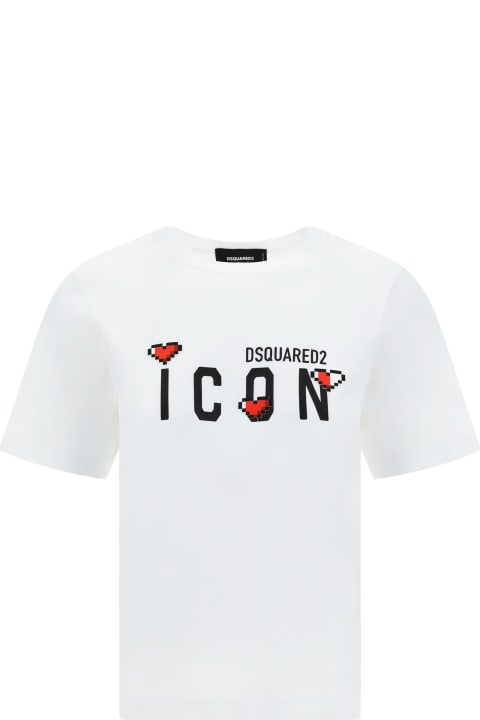 Dsquared2 Topwear for Women Dsquared2 Icon Game Lover T-shirt