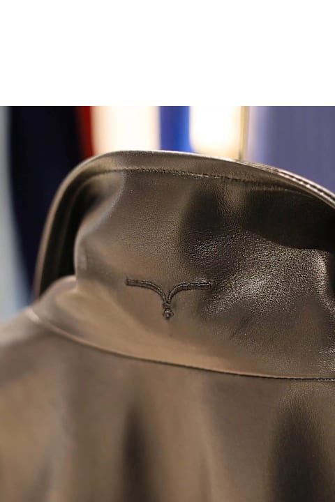 Larusmiani Coats & Jackets for Men Larusmiani Leather Jacket Racer Leather Jacket