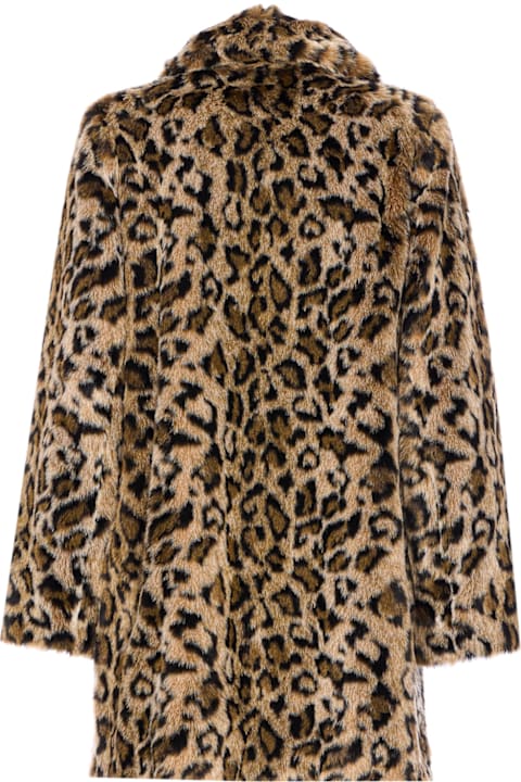 آخر صيحات الموضة من القسم الرجالي TwinSet Animalier Coat