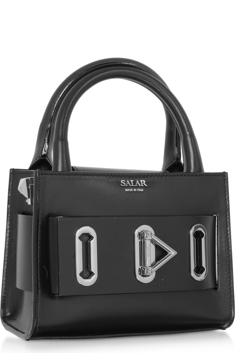 Bella Basic Leather Top Handle Bag