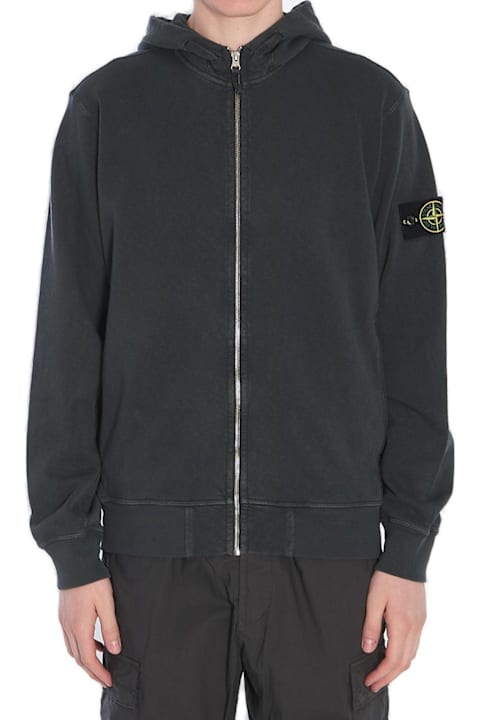 Stone Island Coats & Jackets for Men Stone Island Zip-up Hooded Jacket