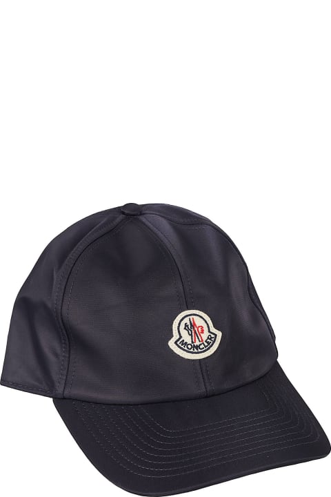 ウィメンズ Monclerの帽子 Moncler Logo Patch Baseball Cap