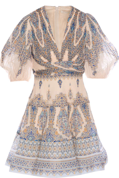 Zimmermann Dresses for Women Zimmermann Pleated Mini Dress
