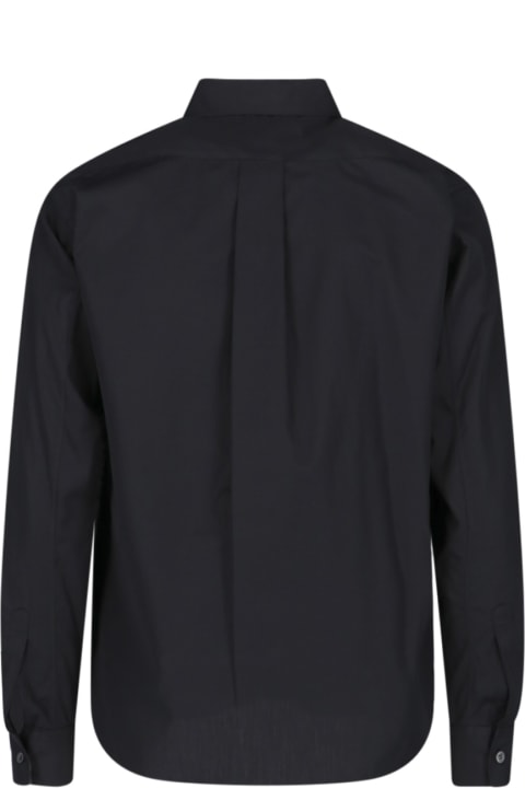 メンズ新着アイテム Black Comme des Garçons Structured Shirt