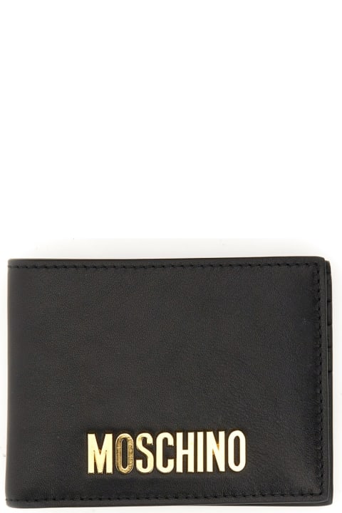 Moschino Wallets for Men Moschino Wallet With Logo