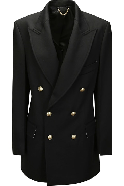 Victoria Beckham for Women Victoria Beckham Button Detail Double Breasted Jacket