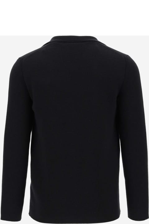 Sweaters for Men Valentino Garavani Double-breasted Wool Cardigan