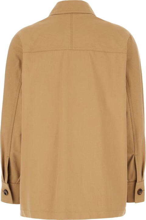 Max Mara for Women Max Mara Brown Cotton Jacket