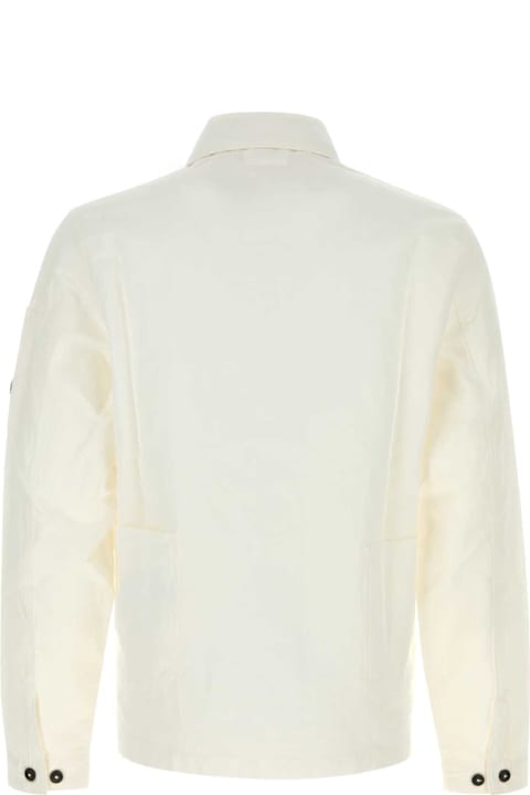 C.P. Company for Men C.P. Company White Cotton Blend Jacket