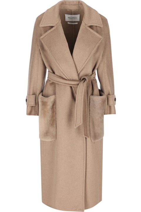 Clothing Sale for Women Max Mara Magia Belted Long-sleeved Coat