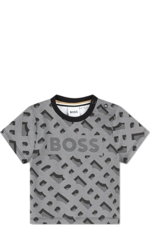 ベビーボーイズ トップス Hugo Boss T-shirt With Print