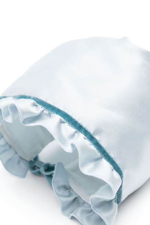 Accessories & Gifts for Baby Girls La stupenderia Cap With Ruffles