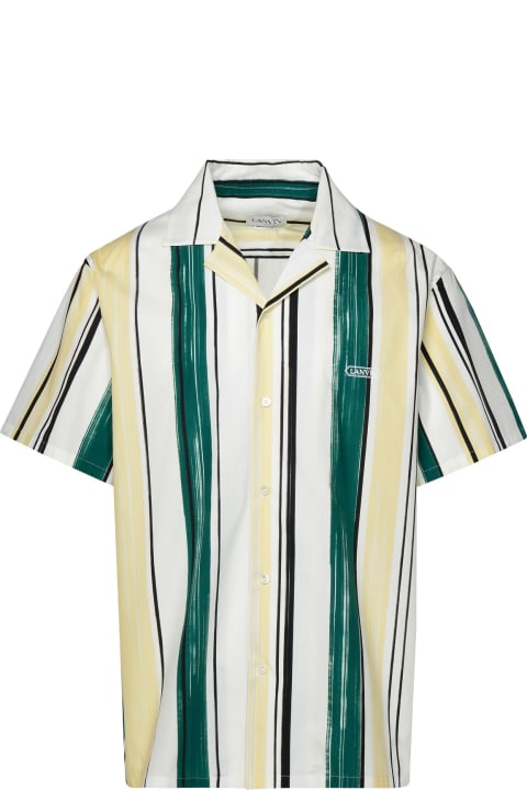 Lanvin for Men Lanvin Multicolor Cotton Shirt