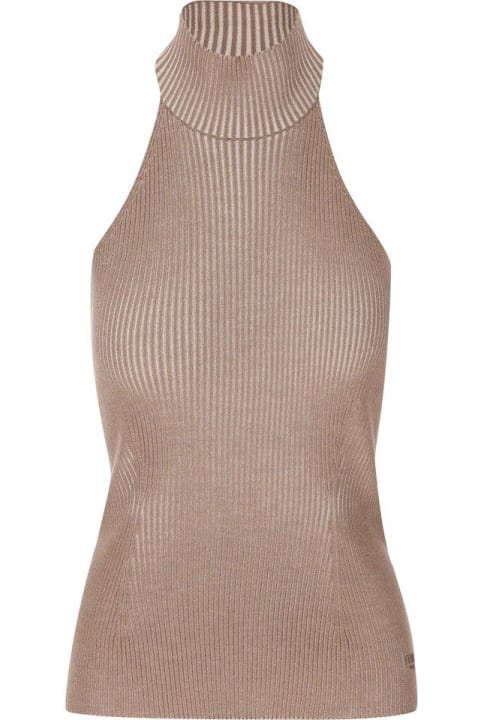 Fendi High-neck Knitted Top