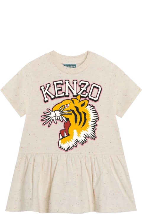 Kenzo Kids Clothing for Baby Girls Kenzo Kids Dress With Print