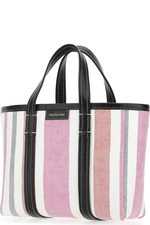 Balenciaga Bags for Women Balenciaga Multicolor Raffia Barbes Handbag