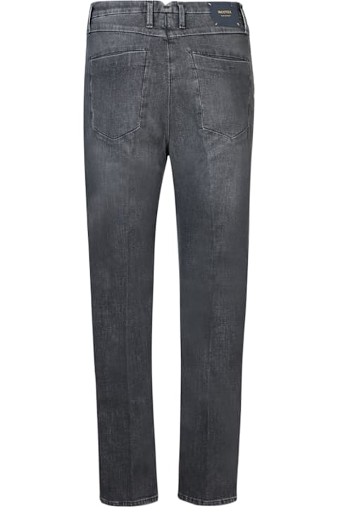 Incotex Clothing for Men Incotex Dark Grey Sartorial Denim Jeans