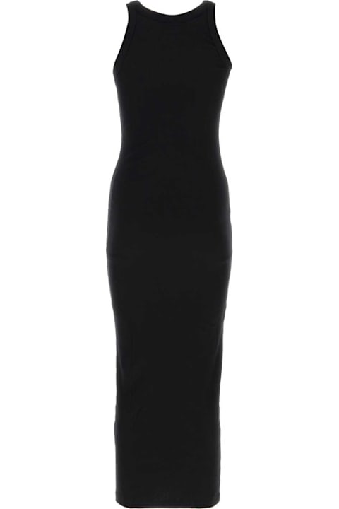 Totême for Women Totême Black Stretch Cotton Dress