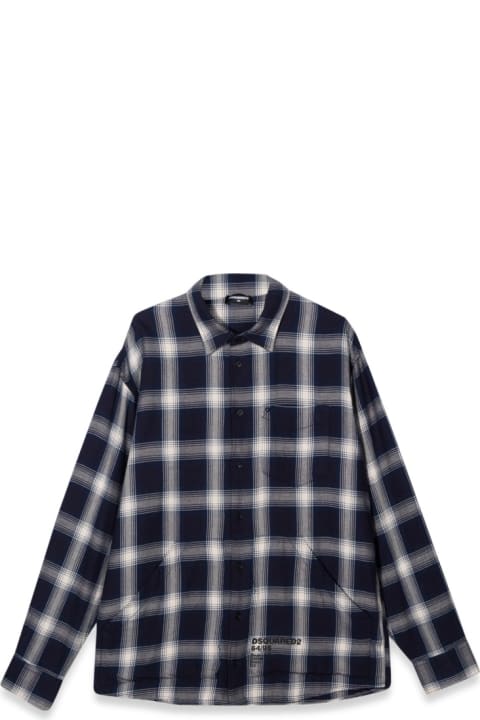 Dsquared2 Kids Dsquared2 Over Checked Shirt