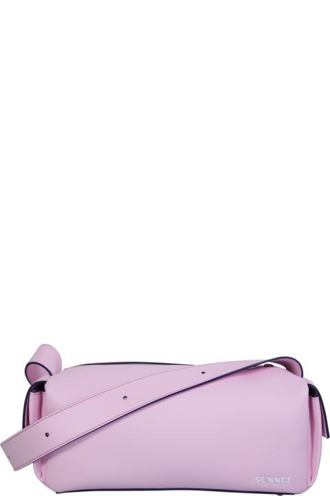 Sunnei Shoulder Bags for Women Sunnei Pink Lacubetto Bag