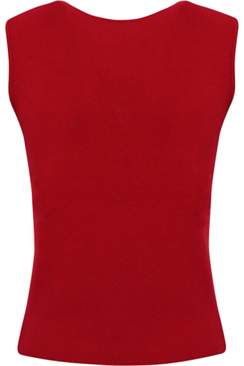 Homeware TwinSet Double-use Top In Viscose Knit