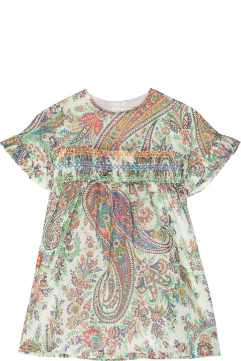 Etro Clothing for Baby Girls Etro Floral Paisley Dress