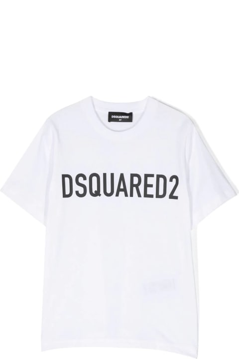 Dsquared2 T-Shirts & Polo Shirts for Girls Dsquared2 Dsquared2 T-shirts And Polos White