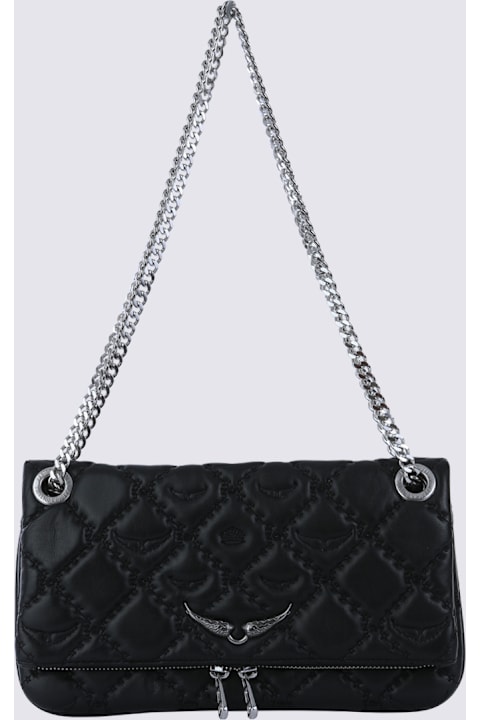 Zadig 
Voltaire Black Leather Rock Ii Shoulder Bag
