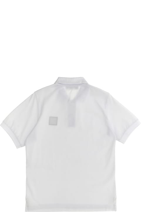 Stone Island Junior T-Shirts & Polo Shirts for Boys Stone Island Junior Logo Patch Polo Shirt