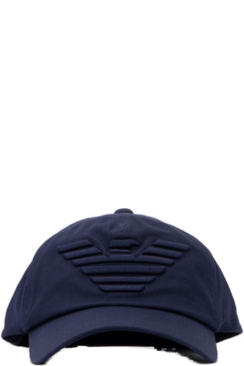Homeware Emporio Armani Logo Embroidered Baseball Cap