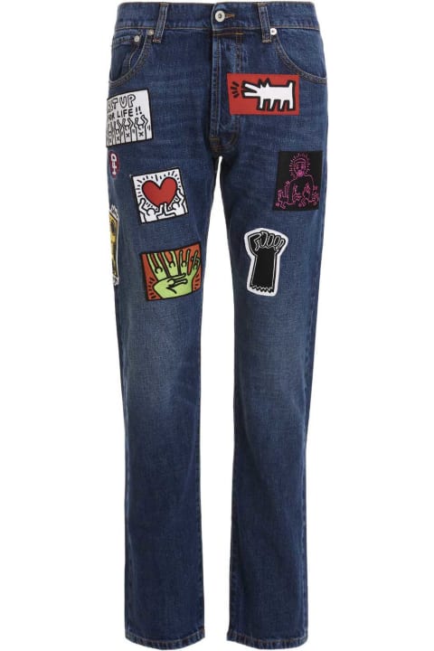 'keith Haring' Jeans