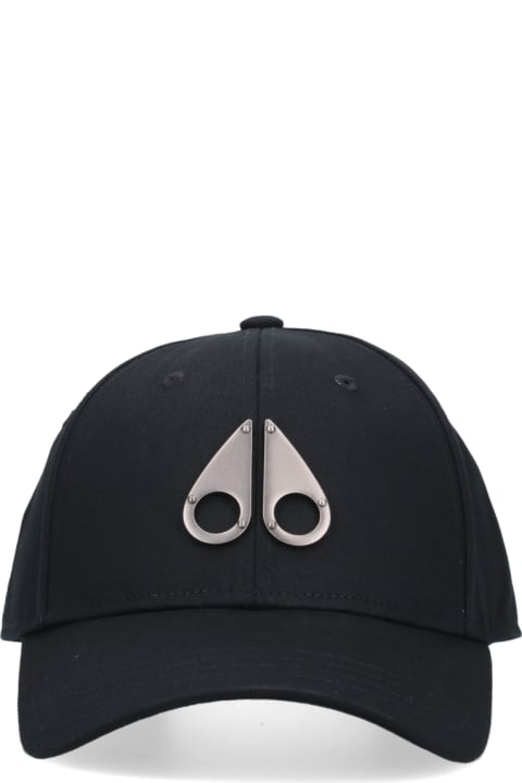 Moose Knuckles Hats for Men Moose Knuckles Logo Baseball Cap