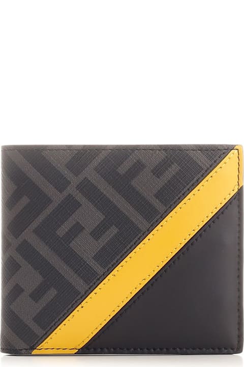 Fendi Wallets for Men Fendi Fendi Diagonal Wallet