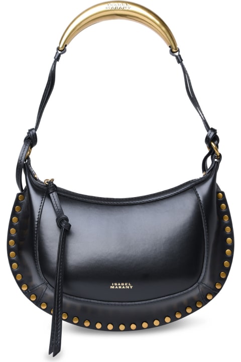 Isabel Marant for Women Isabel Marant 'oskan' Black Leather Crossbody Bag