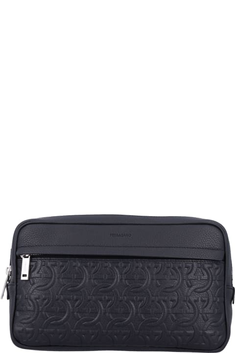 Ferragamo Belt Bags for Men Ferragamo Travel Embossed Beltbag