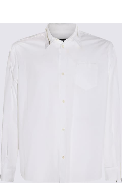 Undercover Jun Takahashi Clothing for Men Undercover Jun Takahashi White Cotton Shirt