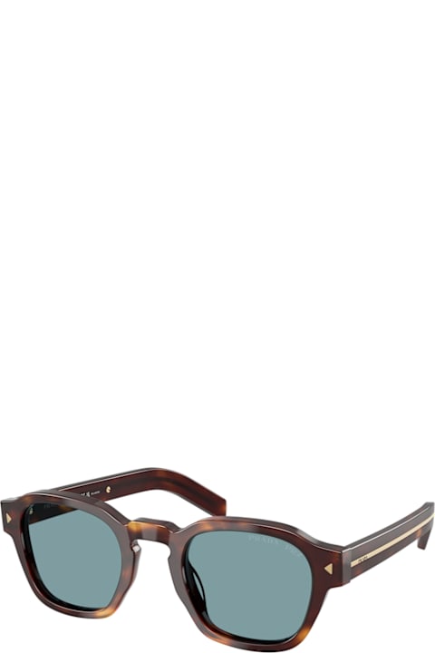 Prada Eyewear for Kids Prada Eyewear Prada Pr A16s Polarizzato 15w04d Tartarugato Sunglasses