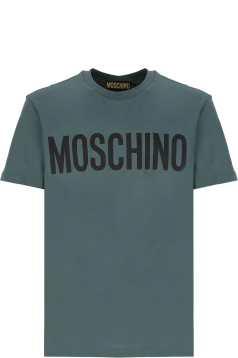 Moschino for Men Moschino Logo Printed Crewneck T-shirt