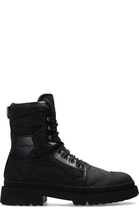 Boots for Men Ferragamo Rally Padded Boots