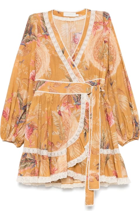 Homeware Zimmermann Ascension Cotton Mini Dress