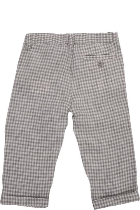 Bottoms for Baby Boys Il Gufo Vichy Pants