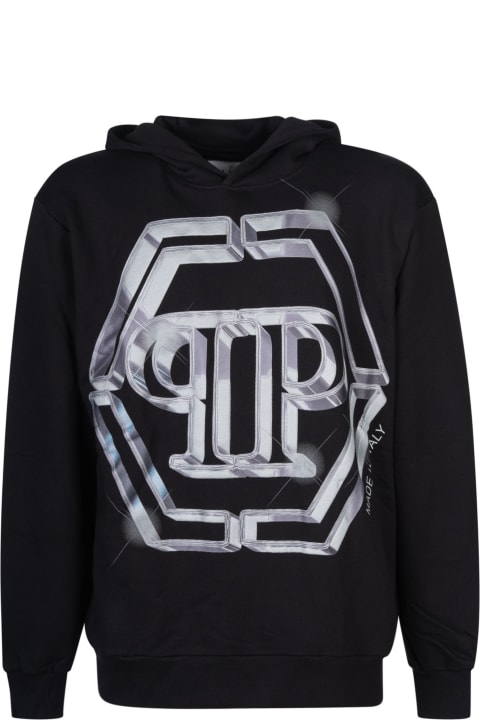 Fashion for Men Philipp Plein Pp Glass Hooded Sweatshirt